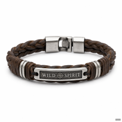 Wild Spirit Leather Bracelet
