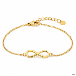 Luxe Infinity Gold Bracelet