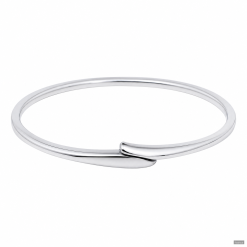 Platinum Grace Bangle